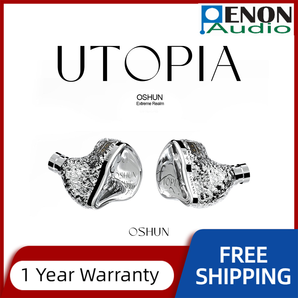 Planar Magnetic Iem Earphones - Oshun Utopia LTD Dual-Magnetkreis Dual-Cavity Tesla