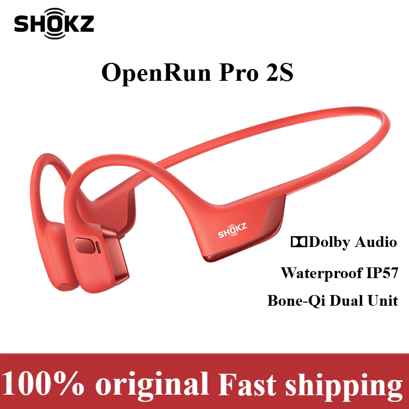 Bone Conduction Running Headphones - Neues Shokz OpenRun Pro 2S S822