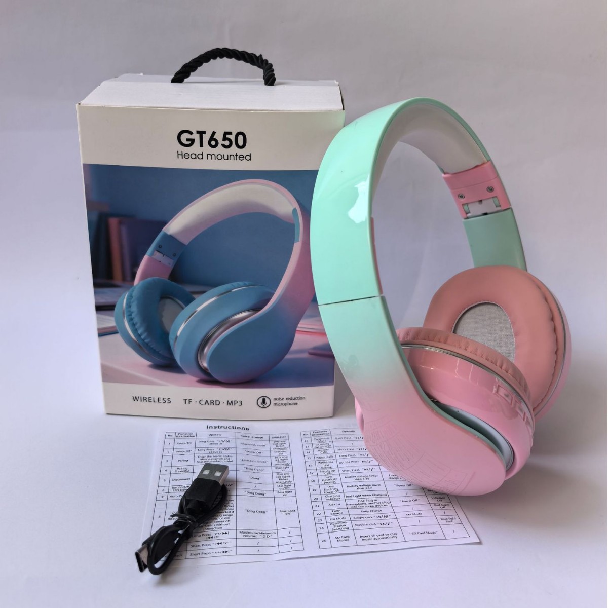 GT650 Niedliche Katzenohren Bl – Cat Ear Bluetooth Headset Led Bewertung und Preis