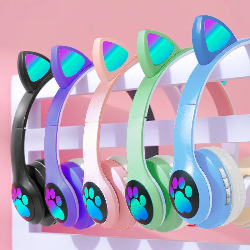 Katzenohren Kabellose Kopfhöre – Cat Ear Bluetooth Headset Led Bewertung und Preis