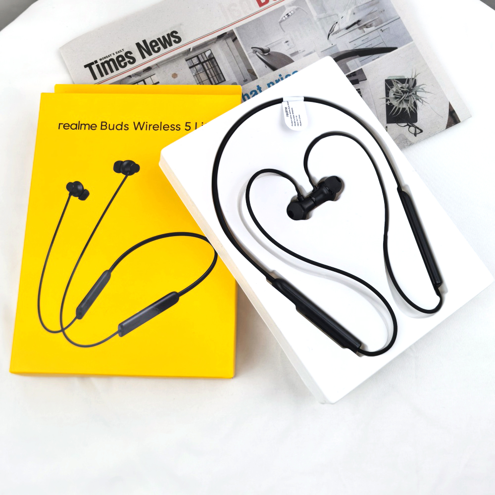 Realme Buds Wireless 5 Lite Ko – Magnetic Neckband Sports Earphones Bewertung und Preis