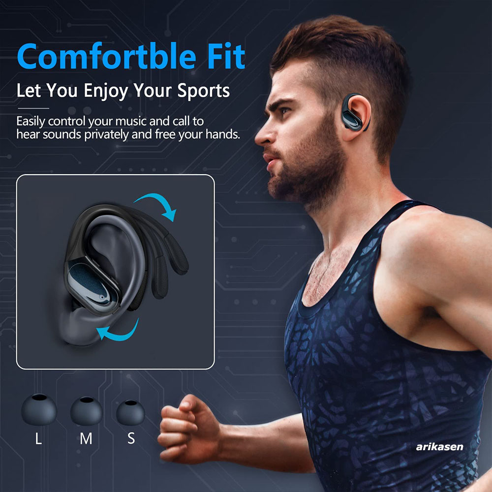 Kabellose Ohrhörer, Sport-Blue – Bone Conduction Running Headphones Bewertung und Preis