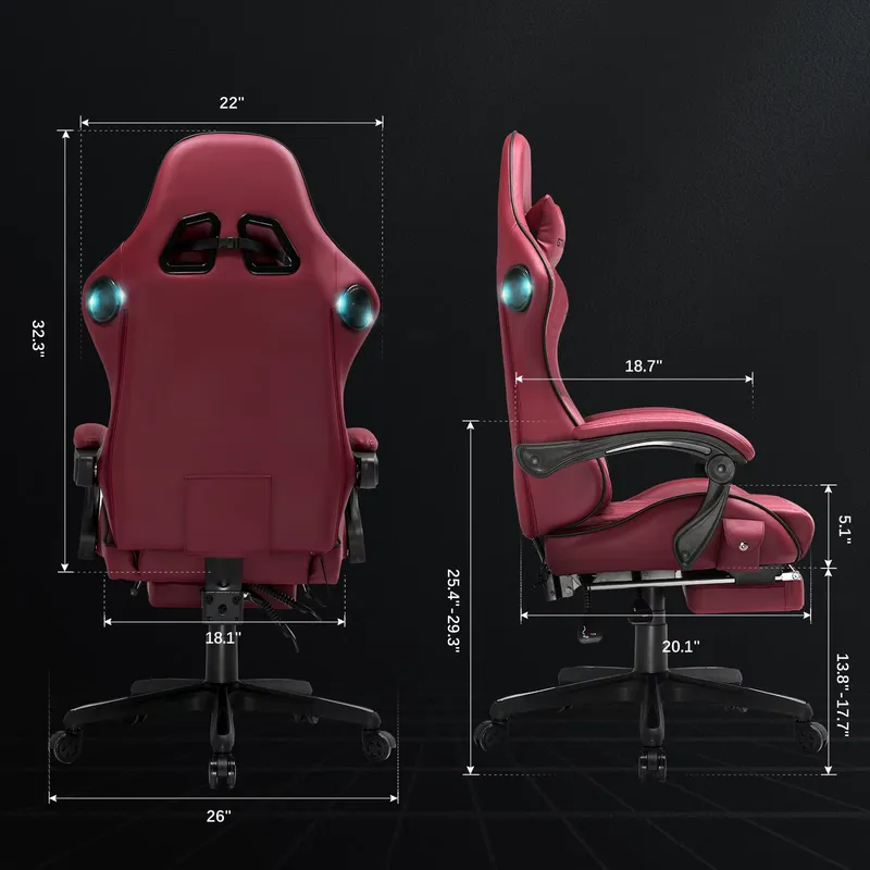 GTPLAYER Gaming-Stuhl mit Laut – Speakers Bewertung und Preis